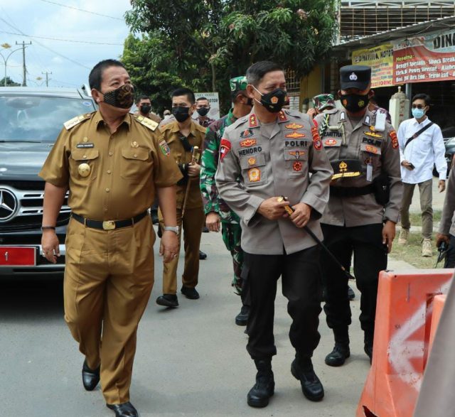 Arinal Meninjau Pospam Jl Ryacudu Sebagai Salah Titik Masuk Kota Bandar ...