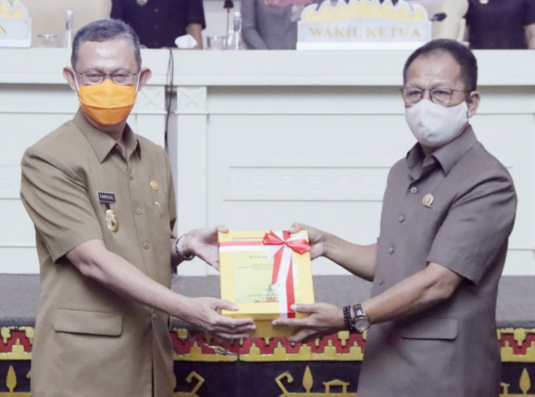 Paripurna DPRD Provinsi Lampung Agenda Penyampaian Nota Keuangan Atas ...