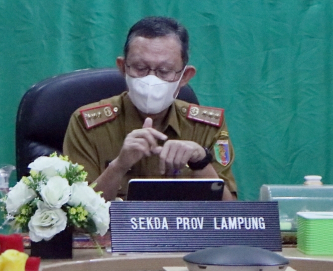 Pemprov Lampung Ikuti Penyampaian Hasil Evaluasi Dan Pemberian ...