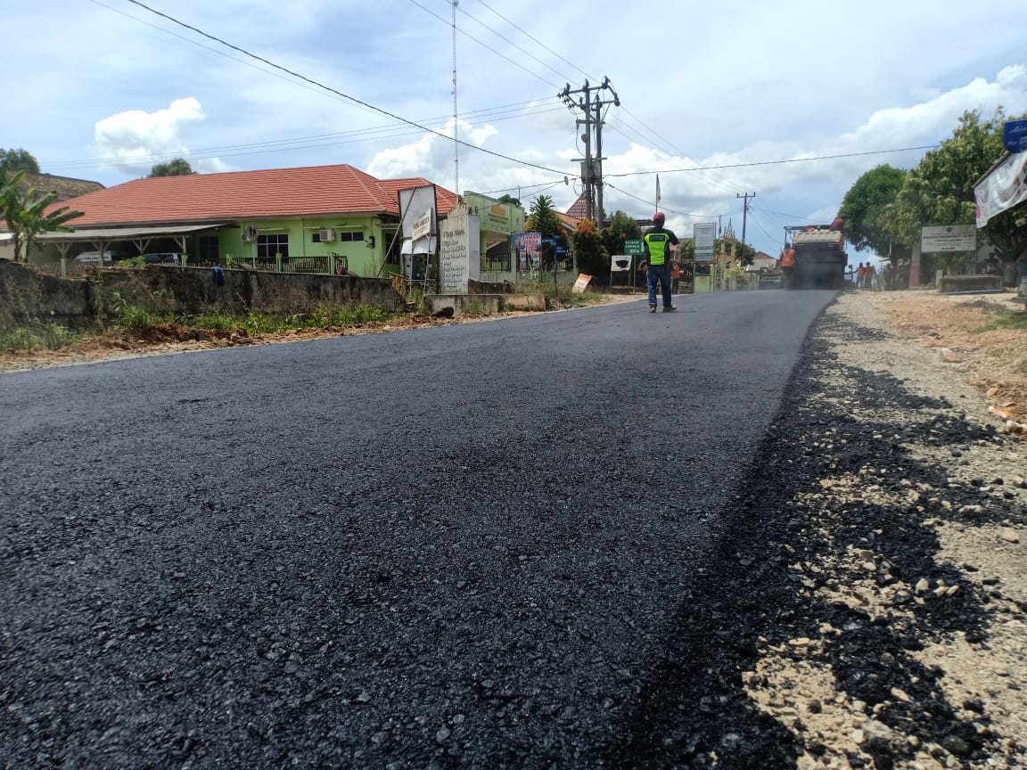 Proyek Jalan Hotmix Sukamulya Finis Sesuai Spesifikasi Kegiatan Info